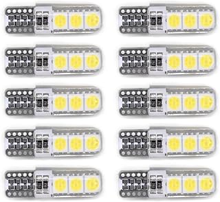 10 Lâmpada Gauss Esmagada Base Vidro W5W 12V W2 1X9 5AD GL2825