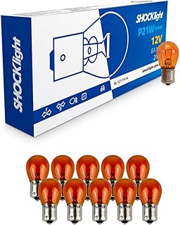 10 Lampadas Ambar Shocklight 1141 12v 21w Ba15s 01 Polo