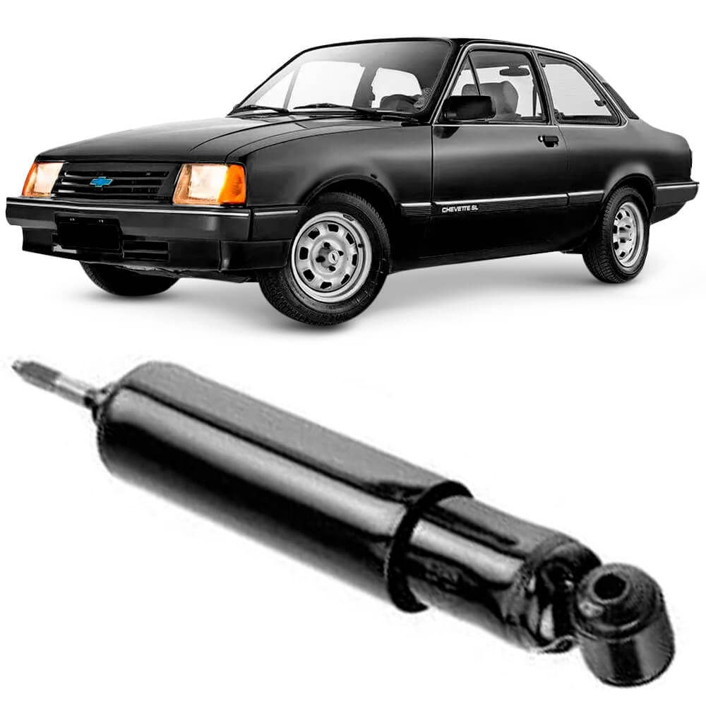 2 Amortecedor Chevette 73 93 Traseiro Motorista Passageiro Monroe