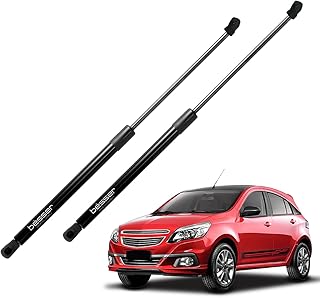 2 Amortecedor Chevrolet Agile 2010 2014 Traseiro Nakata Kit