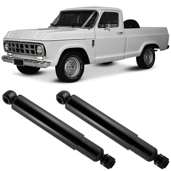 2 Amortecedor Chevrolet D10 80 88 Traseiro Monroe