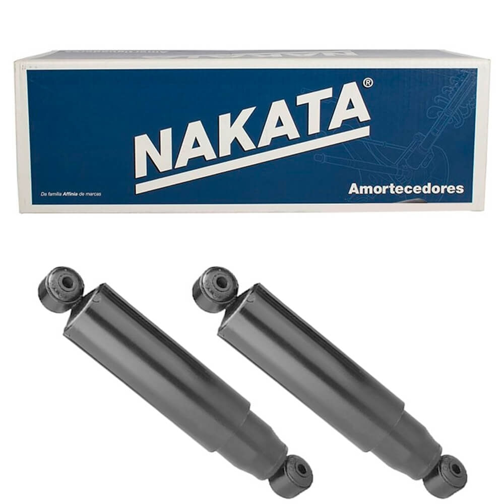 2 Amortecedor Chevrolet Montana 2010 2018 Dianteiro Nakata Kit