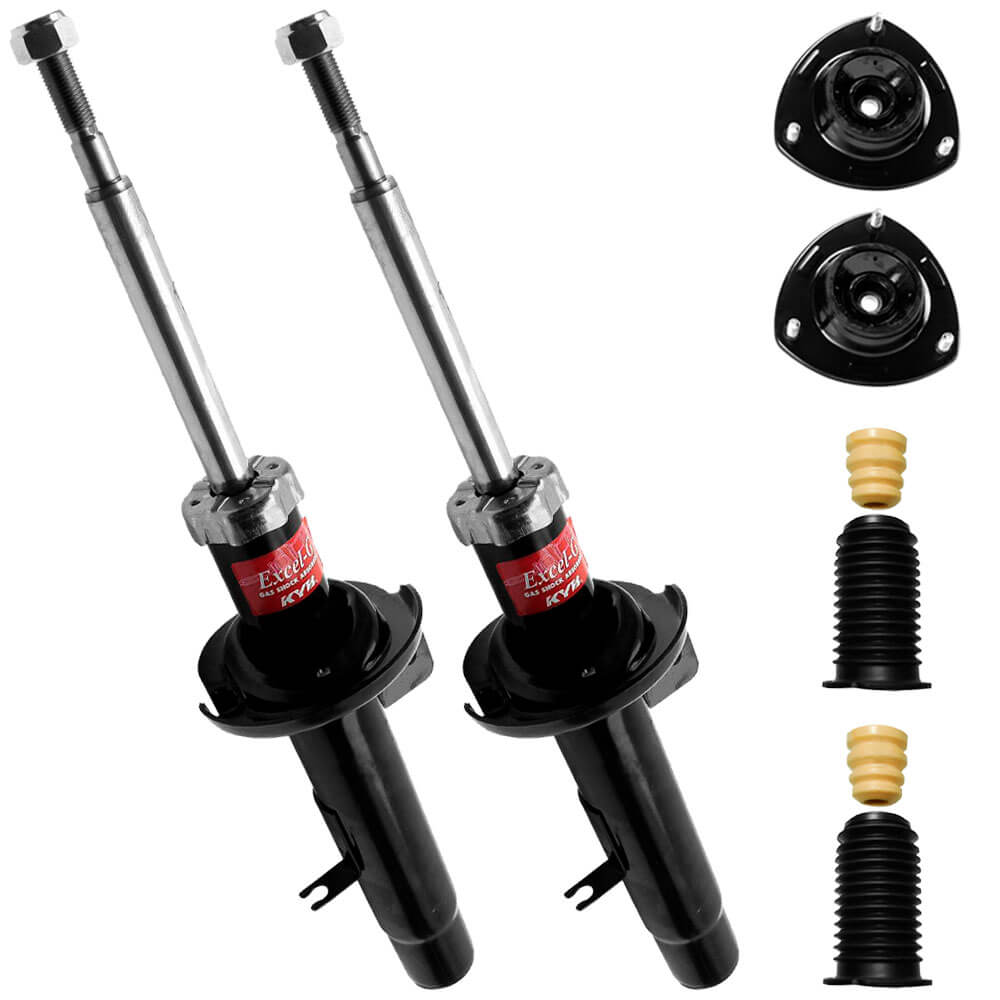 2 Amortecedor Citroën C3 2003 2012 Dianteiro Motorista Passageiro Kayaba Kit KYB