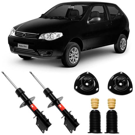 2 Amortecedor Fiat Palio 2001 2013 Dianteiro TRW Kit