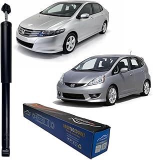 2 Amortecedor Honda City 2015 2017 Traseiro Motorista Passageiro 3440007 Kayaba
