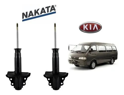 2 Amortecedor Kia Besta 98 2005 Traseiro Nakata