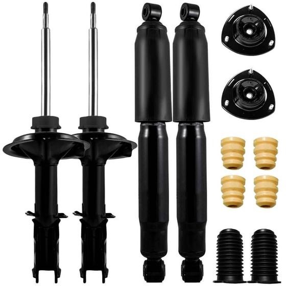 4 Amortecedor Fiat Doblo Adventure 2004 2018 Dianteiro Traseiro Monroe Kit