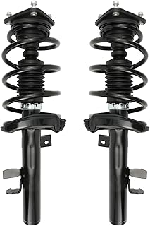 Torchbeam 2 peças de amortecedores dianteiros adequados para Focus 2012-2013, substituem 172522 172523, amortecedores de amortecedores conjunto completo com mola helicoidal