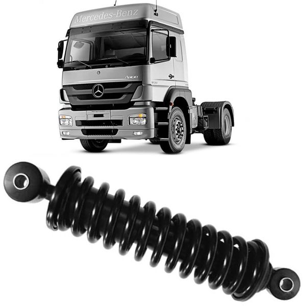 Amortecedor Cabine Axor 1933 2005 2017 Dianteiro Mola Sachs 315670