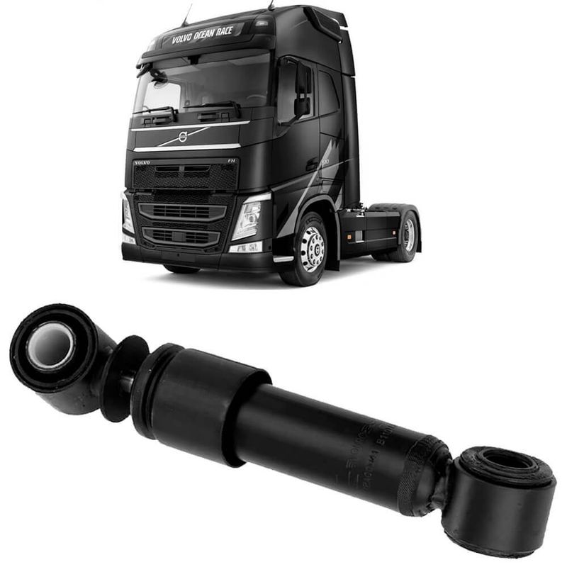 Amortecedor Cabine Volvo Fh 12 93 2006 Transversal Fort Pecas AC1304