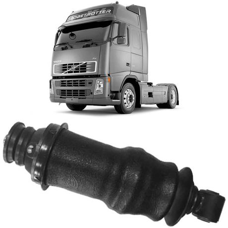 Amortecedor Cabine Volvo Fh 2004 2009 Dianteiro Bolsa Globo 1027V