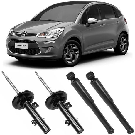 Amortecedor Citroën C3 2013 2018 Traseiro Motorista Passageiro Monroe SP0471