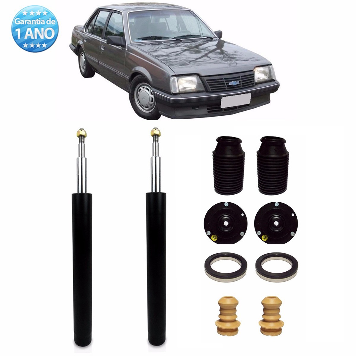 Amortecedor Dianteiro Chevrolet Monza 1982 1991 Direito Esquerdo SK371S Sam