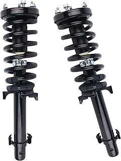 PAROD Amortecedor de amortecedor adequado para Honda Accord Coupe 3.5L V6 2008-2012, Sedan 2.4L L4; Conjunto de mola helicoidal frontal #172562L 172562R