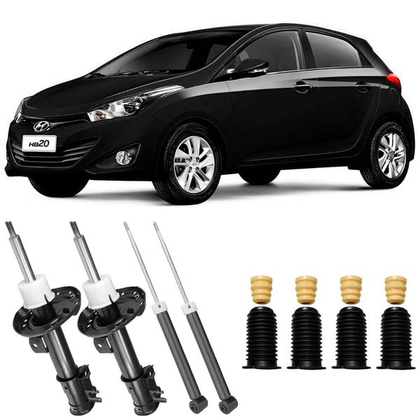 Amortecedor Hyundai HB20 2013 2015 Dianteiro Passageiro Nakata HG41013