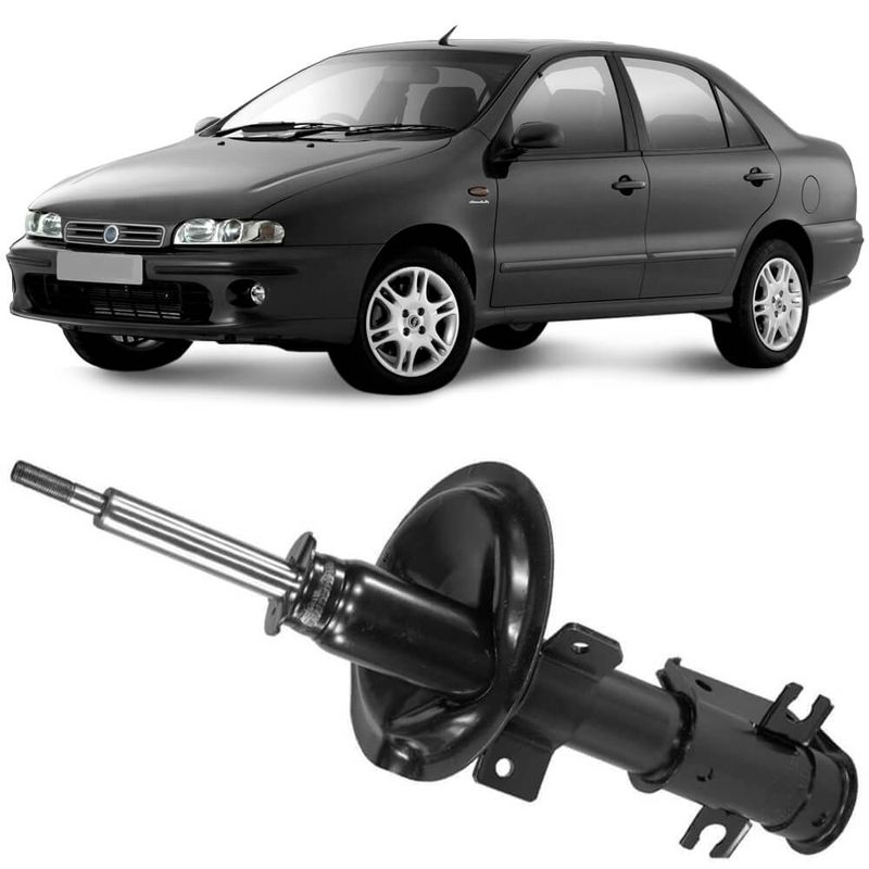 Amortecedor Traseiro Fiat Marea 98 2007 Direito Esquerdo SK124 Sam