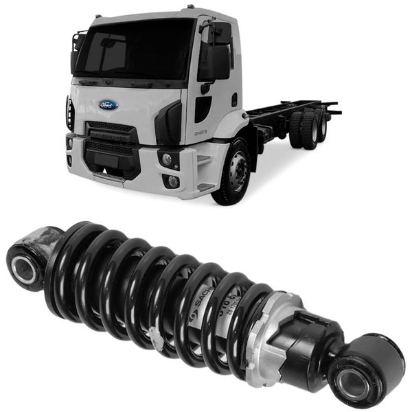 Amortecedor Traseiro Ford Cargo 1990 2019 Esquerdo Direito Ford