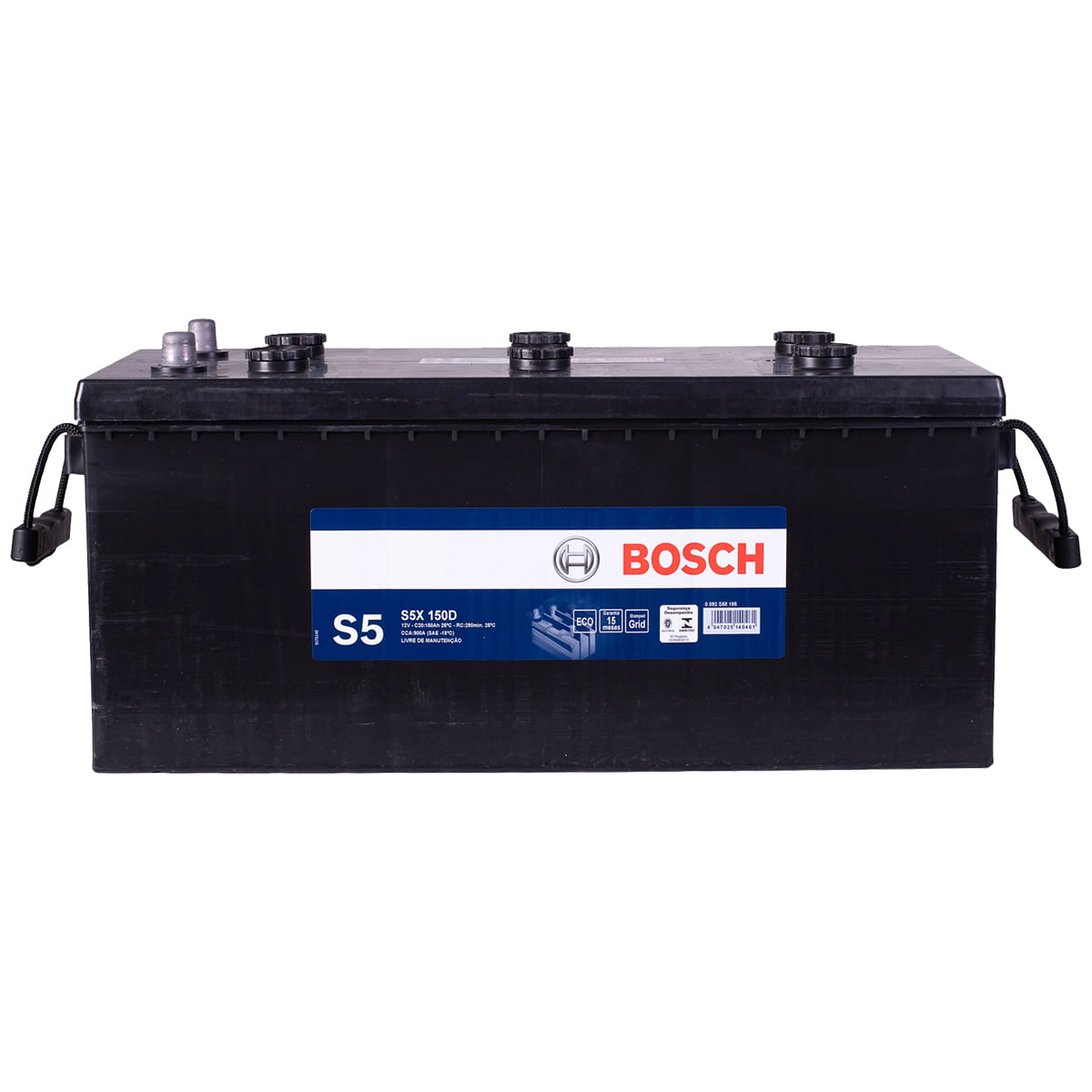 Bateria Caminhoes 12V S5X150D Cca 900 Bosch 0 092 S58 195 S5X150D, S58