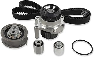 Kit de correia de distribuição com bomba d'água para motor Audi A3, A4, TT e Passat 2.0T (2005-2014).