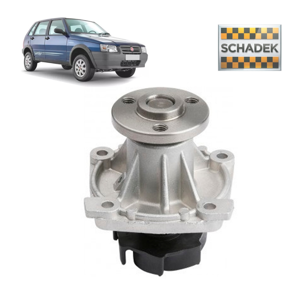 Bomba Água Fiat Uno 1 0 1 3 1 5 8V 99 2004 Schadek