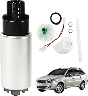 Bomba de Combustível Elétrica 100L/h 12V 3Bar Compatível Fiat Palio Uno Gol Corsa Celta