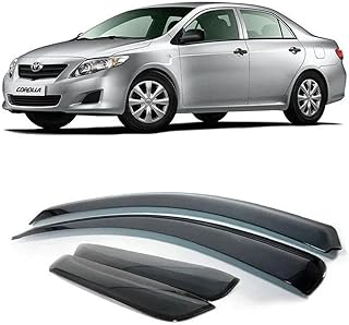 Calha Chuva Acrilica Toyota Corolla Fielder 2004 2007 4 Portas Tiger TY3517