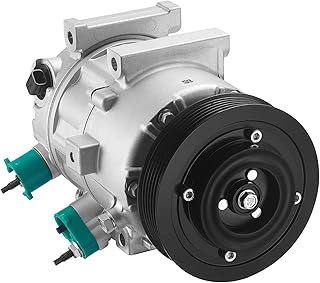 BDFHYK Compressor de ar condicionado A/C CO 29159C compatível com 2012-2014 Hyundai Sonata L4 2.0L、 L4 2.4L, 2012-2018 Kia Optima L4 2.4L、 L4 2.0L