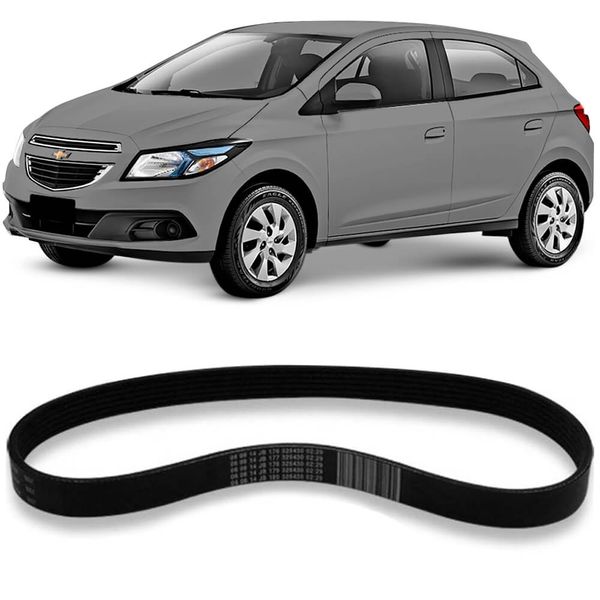 Correia Alternador Chevrolet Onix 2013 2018 Micro V Gates