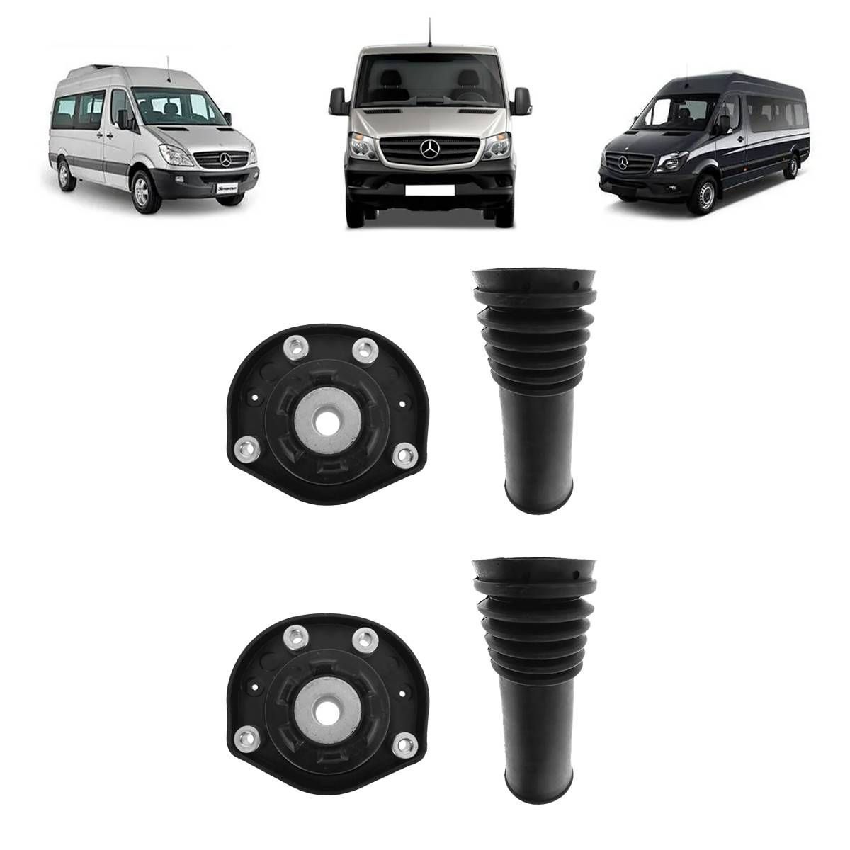 Coxim Dianteiro Mercedes-Benz Sprinter 2012 2019 Direito R 3458