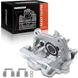 A-Premium Conjunto de pinça de freio a disco com suporte compatível com modelos selecionados Land Rover - LR4, para Range Rover Sport, 2010-2012, V8 5.0L, utilitário esportivo - lado esquerdo do