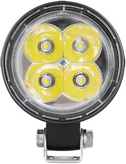 Farol Auxiliar Dianteiro Universal Slim Lente Policarbonato 12 24V