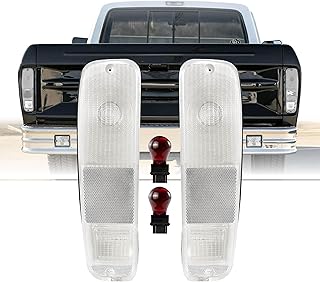 USR UNIQUE STYLE RACING Farol traseiro F19 73-79 – Par de lâmpadas traseiras (esquerda + direita) - compatível com Ford F150 F-150 F250 F-250 F350 F-350 F-350 1979 todos os modelos/Bronco 78-79
