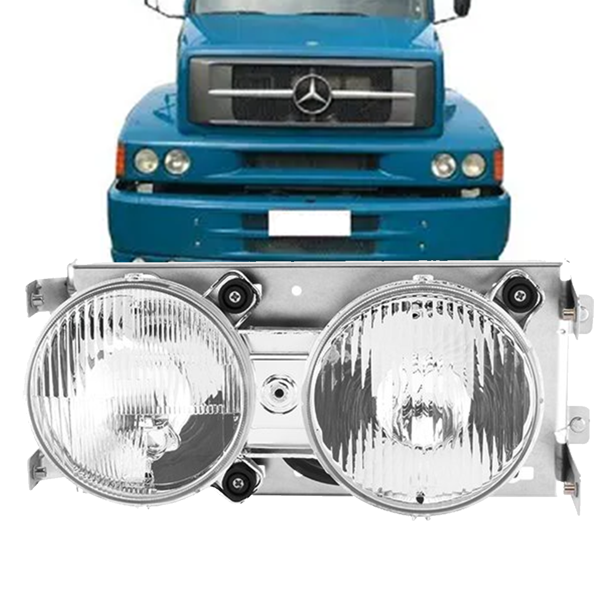 Farol Mb 1620 1938 00 Le Duplo Lamp 12V 58814