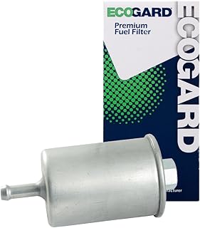 ECOGARD Filtro de combustível premium XF33173 serve para Chevrolet S10 2.8L 1986-1991, S10 Blazer 2.8L 1986-1989, Celebrity 2.8L 1985, Camaro 2.5L 1983, Citation II 2.8L 1985, Citation 2.5L 1983