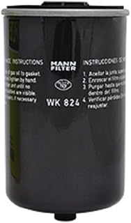 MANN-FILTER Original, Filtro de Combustível, Blindado, WK 824, Para Modelos Mercedes-Benz Sprinter, Ford Ranger, GM s10