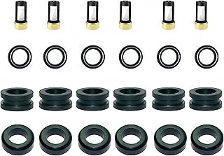 Kit de serviço de reparo de reconstrução de injetor de combustível selos anéis de vedação filtro de ilhós adequado para Grand Vitara 99-05 VITARA 04 Chevy Tracker 01-04 V6 2.5L JS4J-5