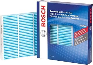 Bosch Automotive Filtro de ar de cabine HEPA 6084C para Chrysler 200, 2014-2019 Jeep Cherokee 2015-2017