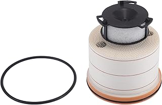 Motoforti Filtro de combustível, filtro de motor de combustível diesel, para Toyota Hilux 2015-2022, plástico de papel, nº 233900L070, laranja