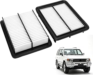 Filtro de ar de admissão MD620584 adequado para Mitsubishi Mini Truck Mini Cab U14 U15 U18 U19 U41 U42 U61 U62, Pajero Mini H51A H56A H58A, substitui 316495 MR571470 MR316495 carro Filtro de ar