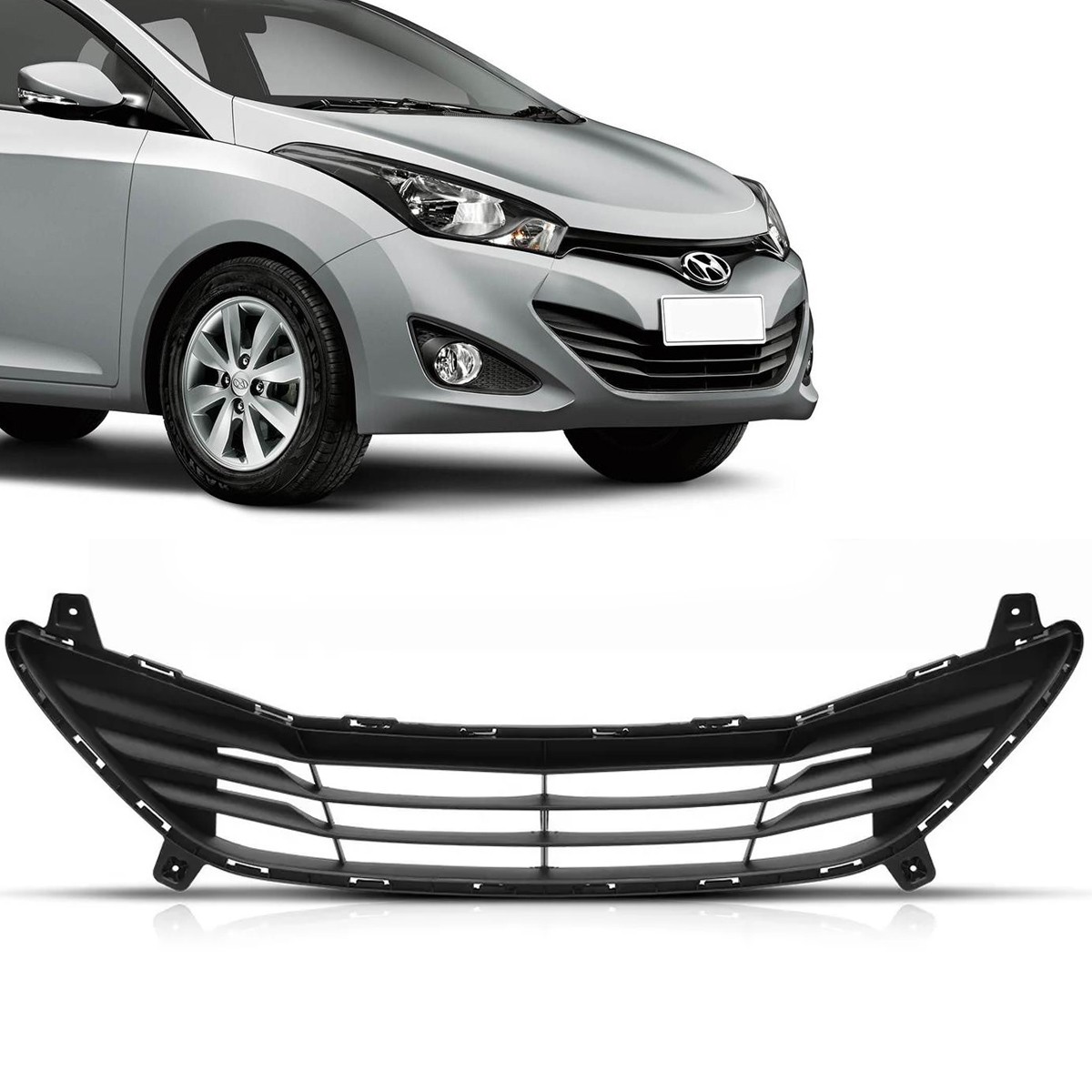 Grade Para-Choque Hyundai HB20 12 15 Central 163542