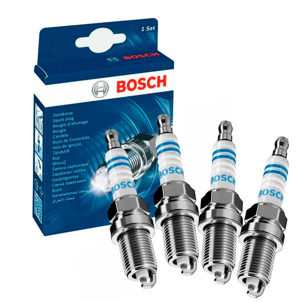 Jogo Vela Ignição C30 Jaguar X Type Ecosport S10 1997 2020 Bosch 0242236563