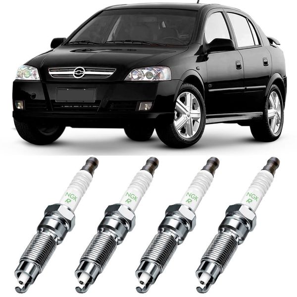 Jogo Vela Ignição Chevrolet Astra 1 8 2 0 2000 2011 Green Ngk NGK Green