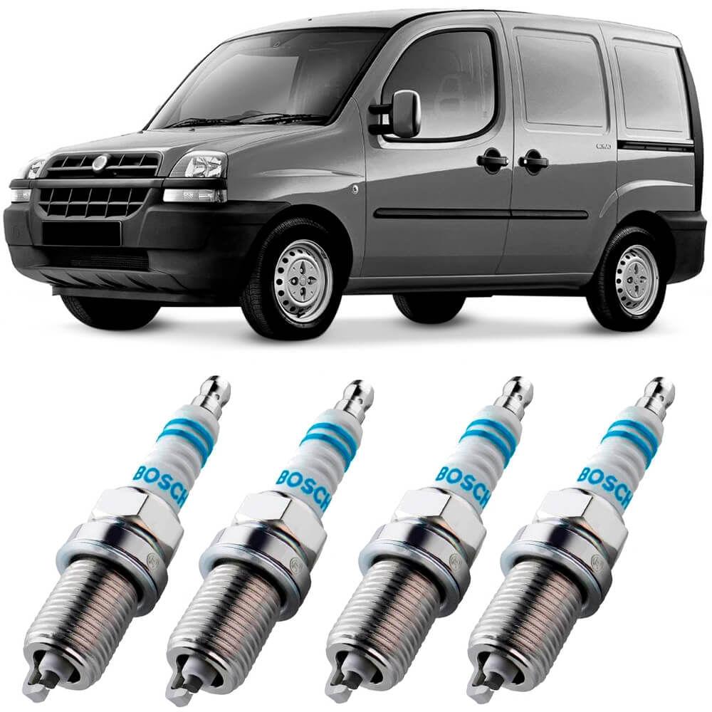 Jogo Vela Ignição Fiat Doblo 1 6 2002 2003 Green Ngk NGK Green