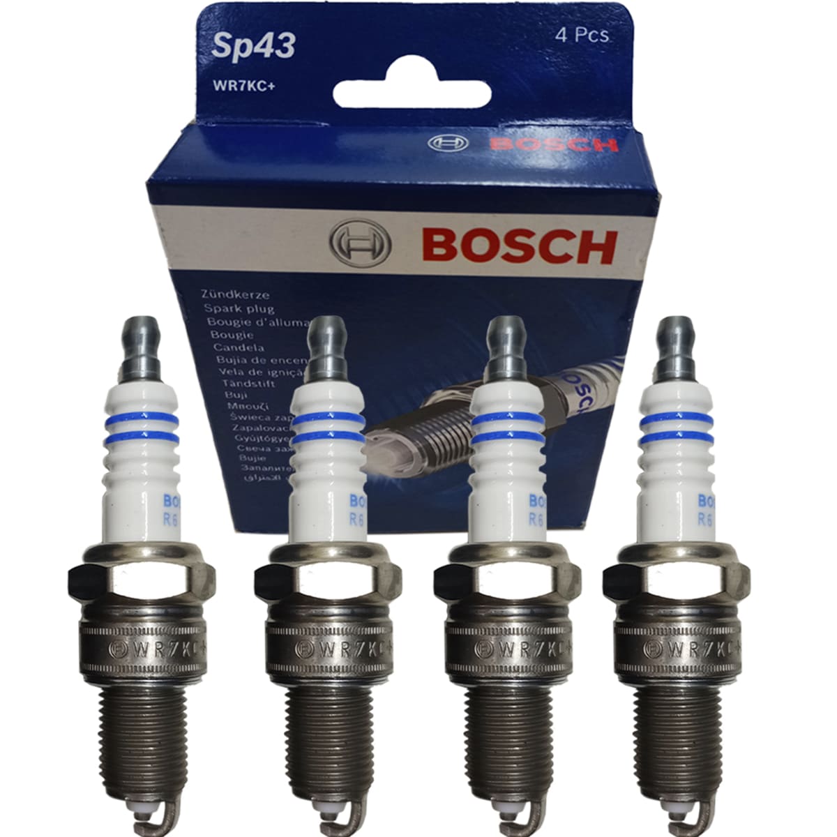 Jogo Vela Ignição Fiat Stilo 1 8 2003 2010 Bosch