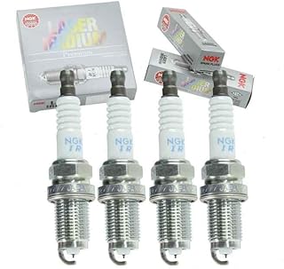 4 velas de ignição de irídio a laser NGK compatíveis com Honda Civic 1.8L L4 2006-2011