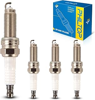 PHILTOP Vela de ignição SXU22HCR11S pacote com 4 D-E-N-S-O Double Iridium, Fit Accord 2008-2017, CR-V, Elantra, Grand Cherokee, Wrangler, Sorento, Grand Caravan, Tucson, Soul, 1500, Santa Fé, Town &