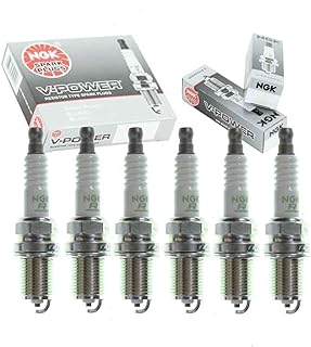 6 velas de ignição NGK V-Power compatíveis com Kia Sorento 3.3L 3.5L 3.8L V6 2003-2009