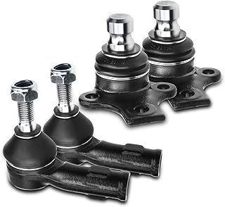 A-Premium Conjunto de 4, junta esférica inferior dianteira, extremidade de direção externa, compatível com Volkswagen Jetta 1988-1998, Passat 1992-1997, Golf 1988-1998, Cabrio 1995-1999, Corrado