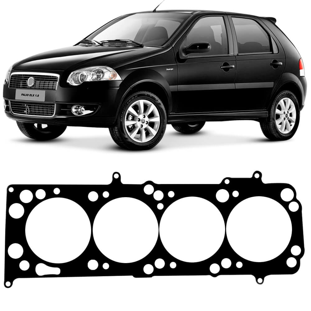 Junta Cabeçote Fiat Palio 1 8 8V 2003 2010 Fibra Sabó