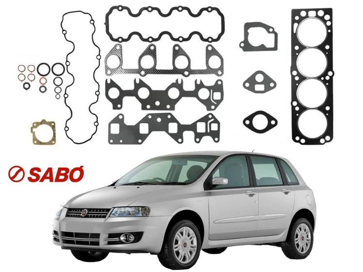 Junta Cabeçote Fiat Stilo 1 8 8V 2003 2011 Metálica